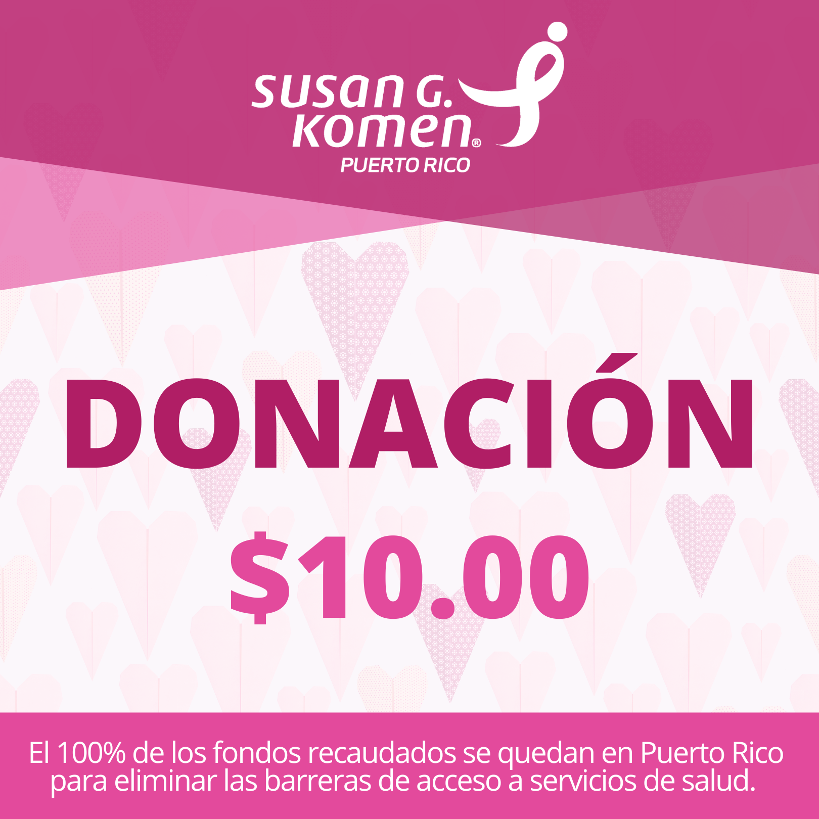 Donación $10.00