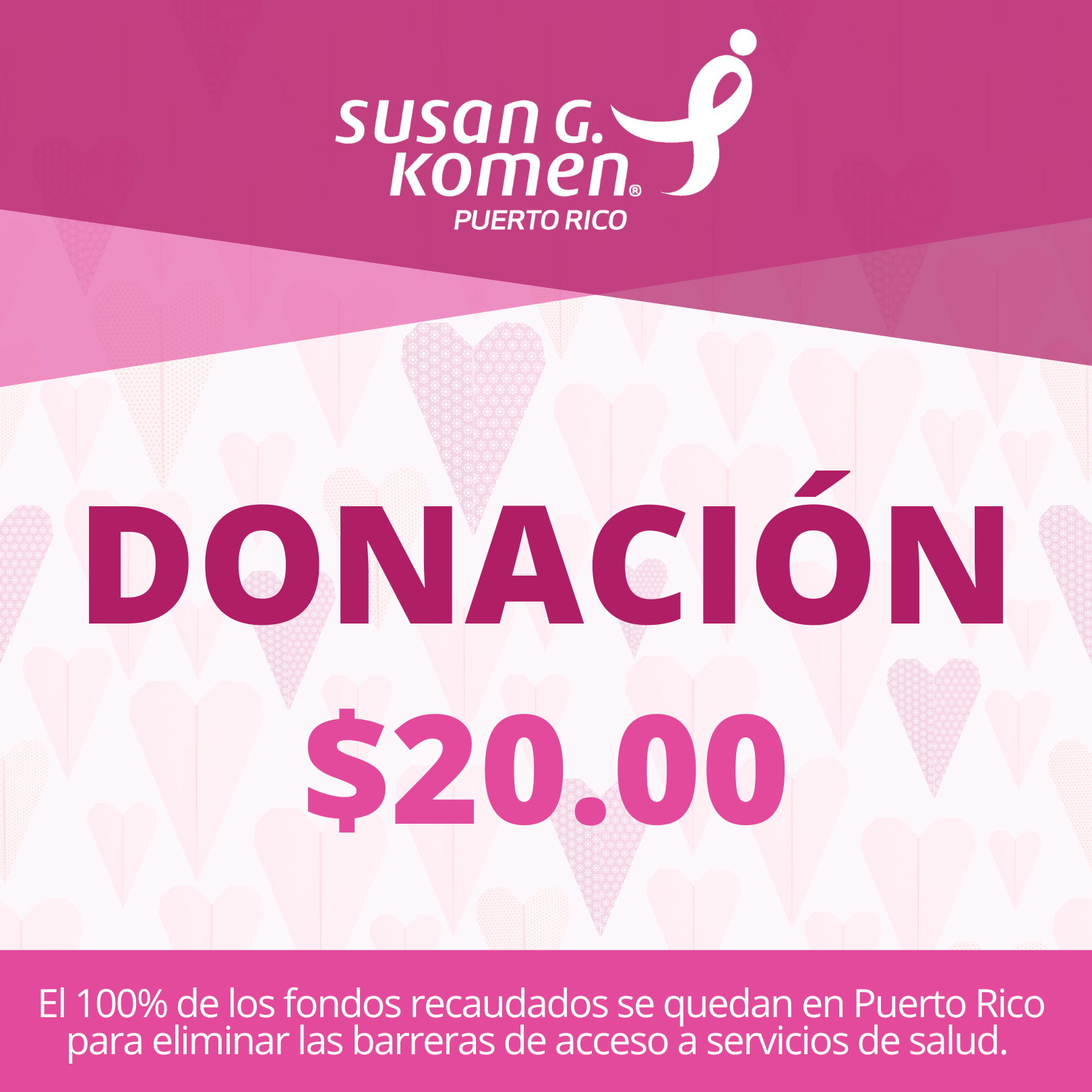 Donación $20.00