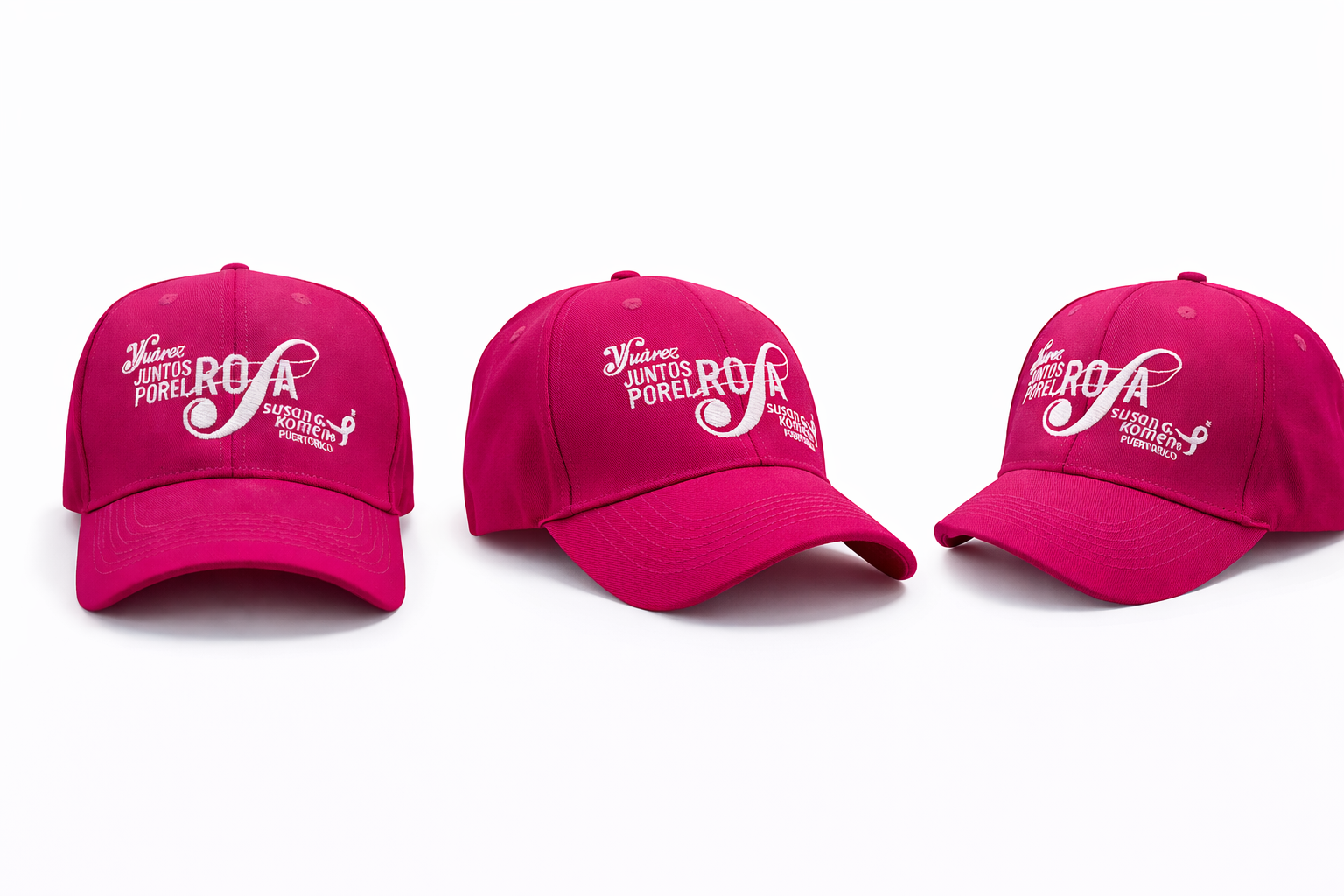 Gorra Juntos Por El Rosa